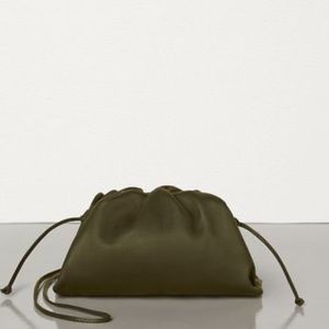 Bottega Mini Pouch in Mustard